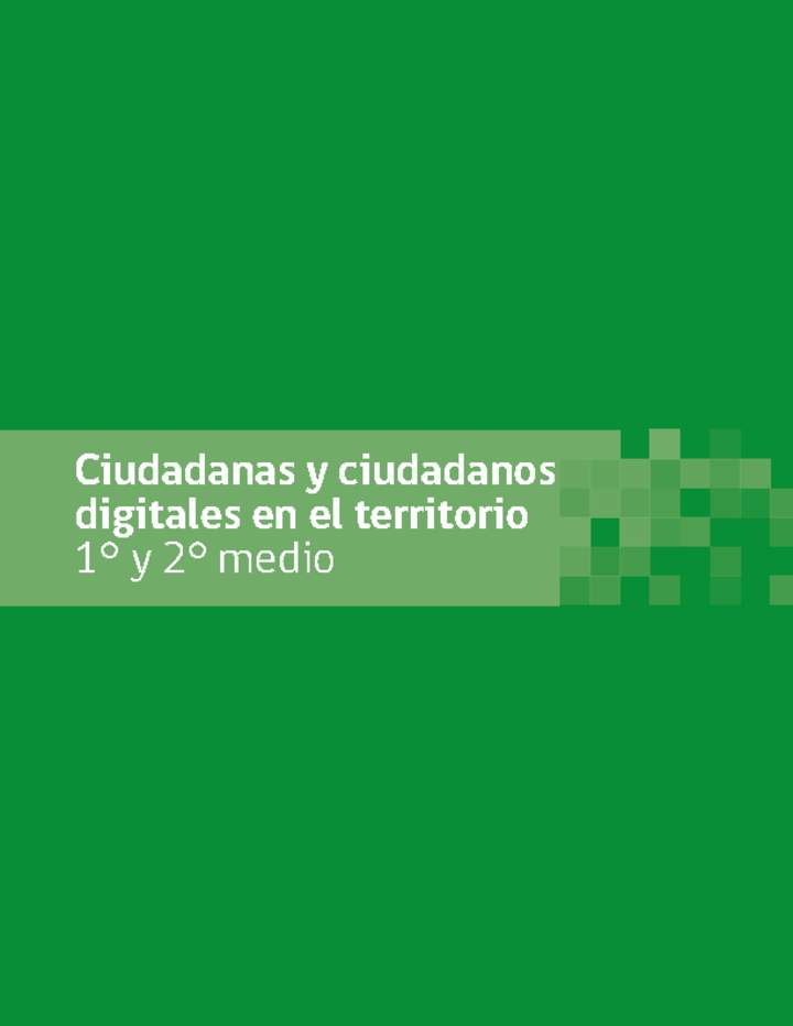 Ciudadanas y ciudadanos digitales en el territorio 1° y 2° medio