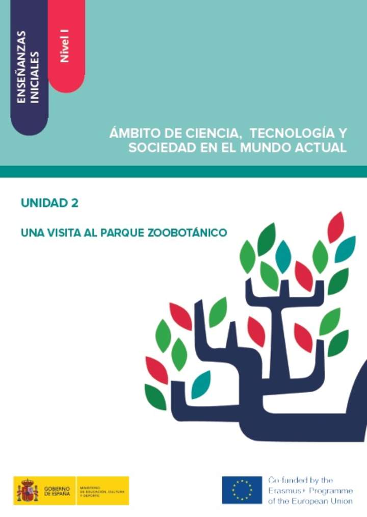 Enseñanzas iniciales. Nivel I. Ámbito de ciencia, tecnología y sociedad en el mundo actual. Unidad 2. Una visita al parque zoobotánico