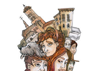 La plazuela de San Justo. Libro ilustrado para jóvenes