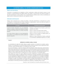 Evaluación Programas - HI1M OA09 - U1 - EL PARTIDO LIBERAL Y EL PARTIDO CONSERVADOR EN CHILE