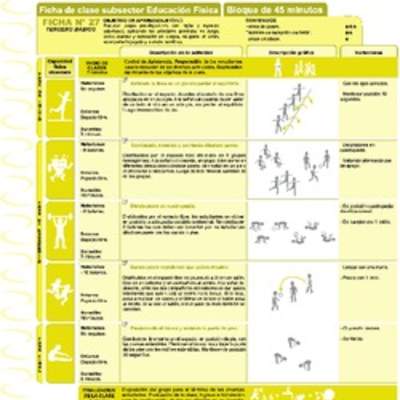 Juegos Predeportivos Ficha N° 27