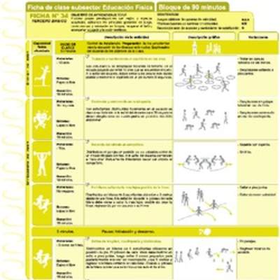 Juegos Predeportivos Ficha N° 34