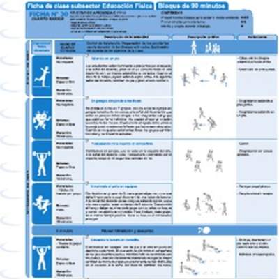 Ejercicio en entorno natural Ficha N° 30