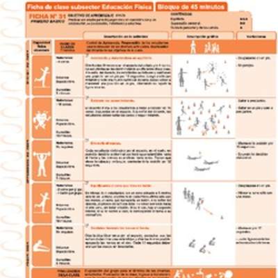 Juegos Predeportivos Ficha N° 31