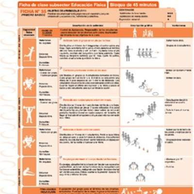 Juegos Predeportivos Ficha N° 35