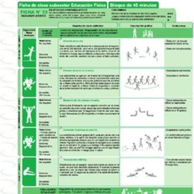 Ejercicio en entorno natural Ficha N° 33