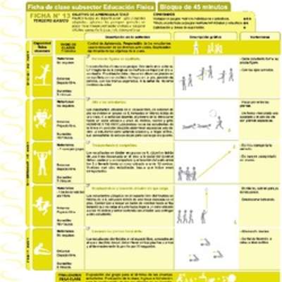 Juegos Predeportivos Ficha N° 13