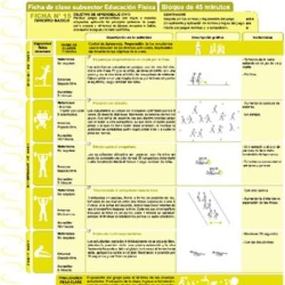 Juegos Predeportivos Ficha N° 15