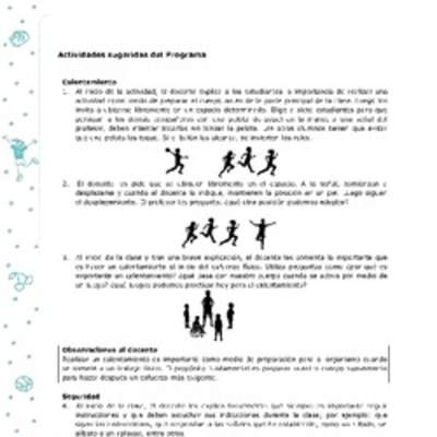 Actividades sugeridas Unidad 1