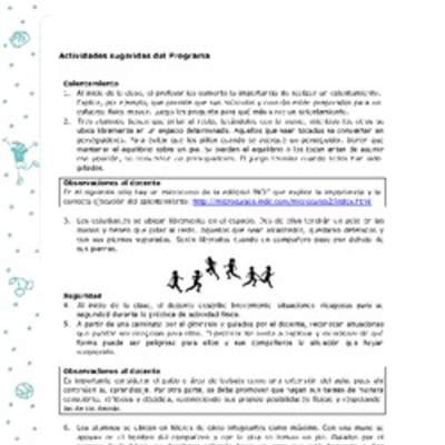 Actividades sugeridas Unidad 2