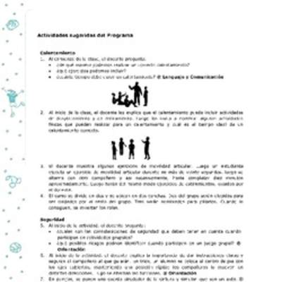 Actividades sugeridas Unidad 2