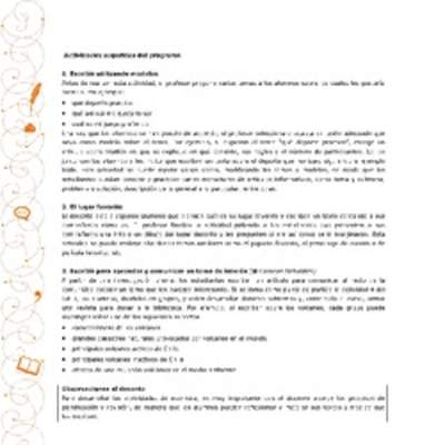 Actividades sugeridas Unidad 2