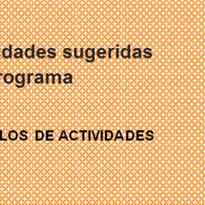 Actividades sugeridas Unidad 2