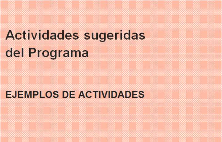 Actividades sugeridas Unidad 1