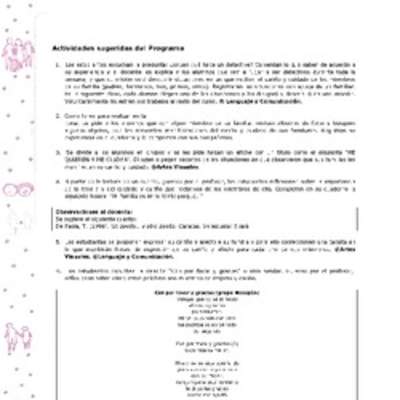 Actividades sugeridas Unidad 1