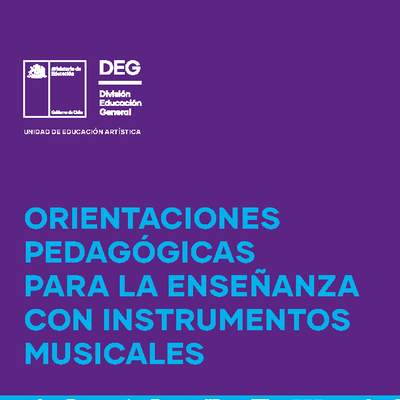 Orientaciones pedagógicas para la enseñanza con instrumentos musicales