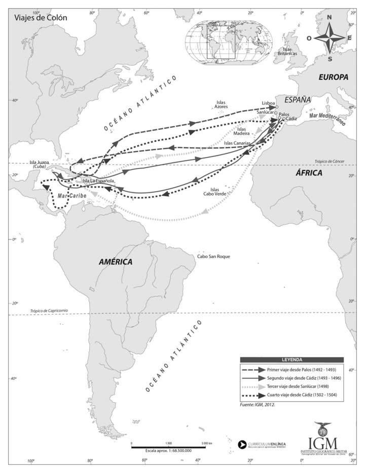 Viajes de ColÃ³n