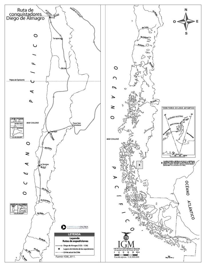 Ruta de conquistadores. Diego de Almagro