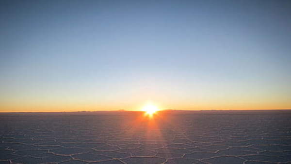 Lago salado Atacama