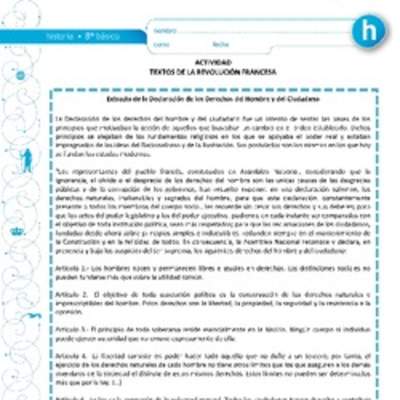 Textos de la Revolución Francesa