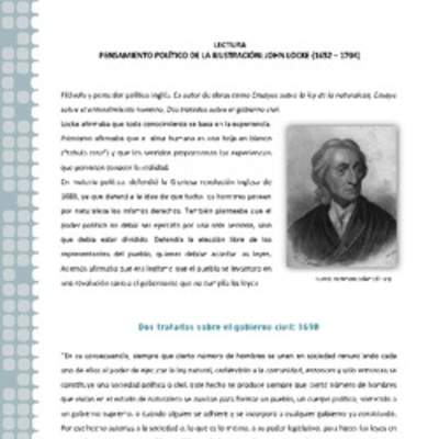 Pensamiento político de la Ilustración: John Locke