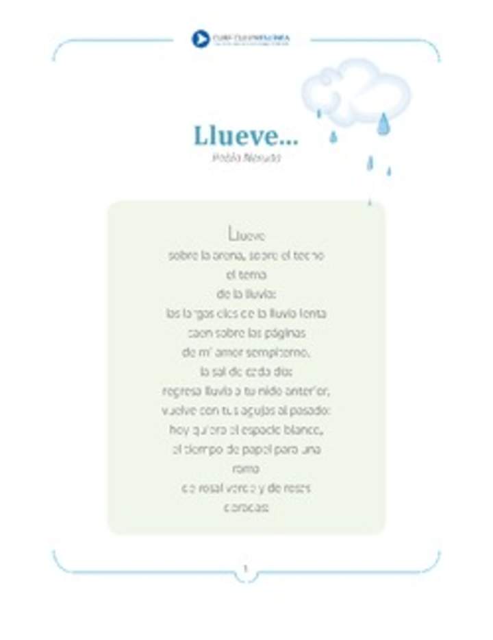 Llueve