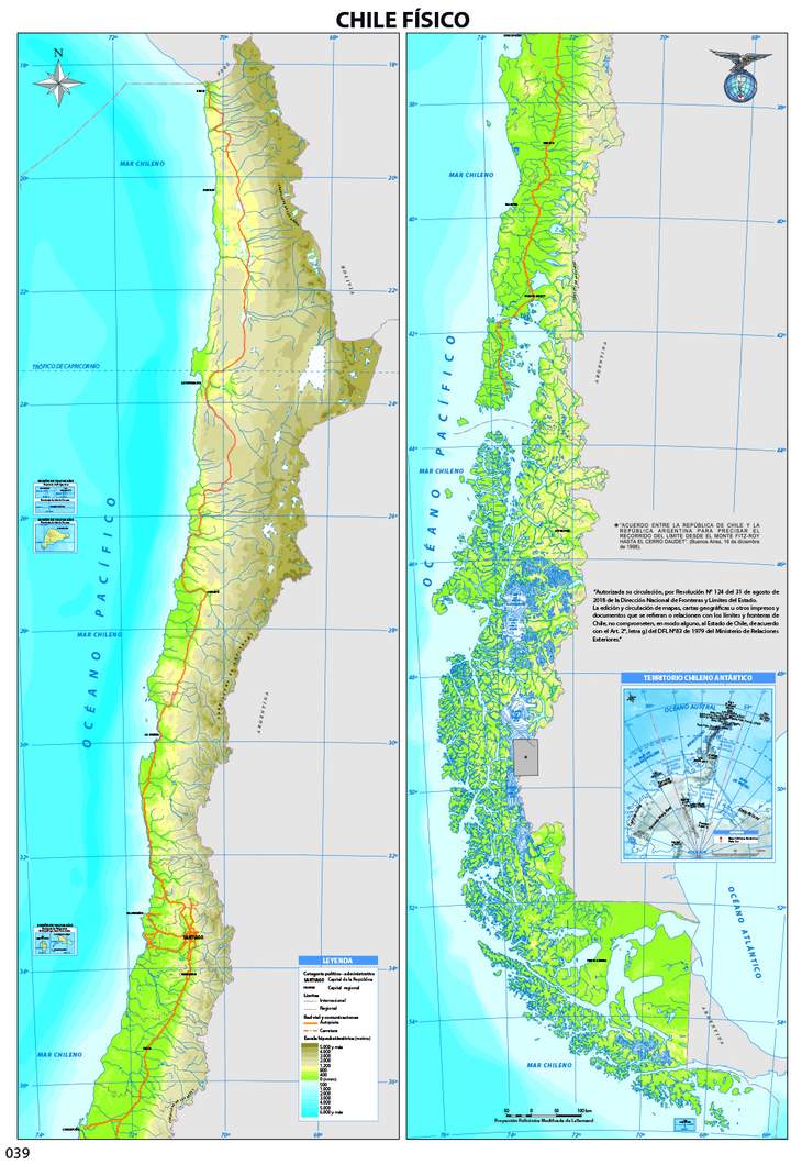 Mapa Chile Regionalizado Mudo Curriculum Nacional Min 8039