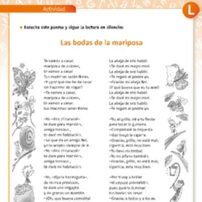 Actuación Las bodas de la mariposa