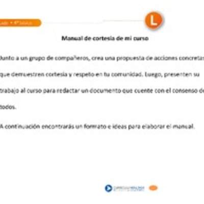 Manual de cortesía