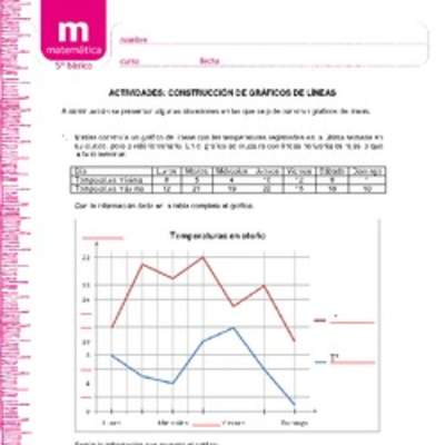 Construcción de gráficos de líneas