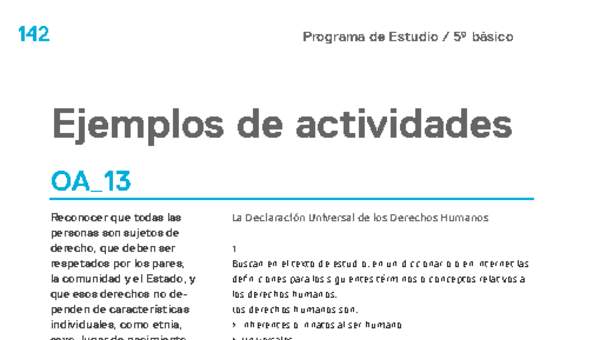 Actividades sugeridas Unidad 4