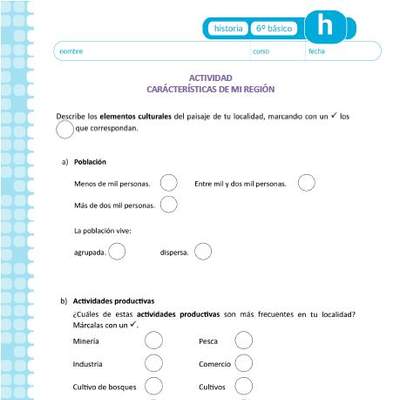 Características demográficas y económicas de tu ciudad