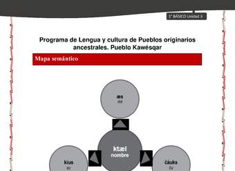 Orientaciones al docente - LC01 - Kawésqar - U3 - Mapas semánticos
