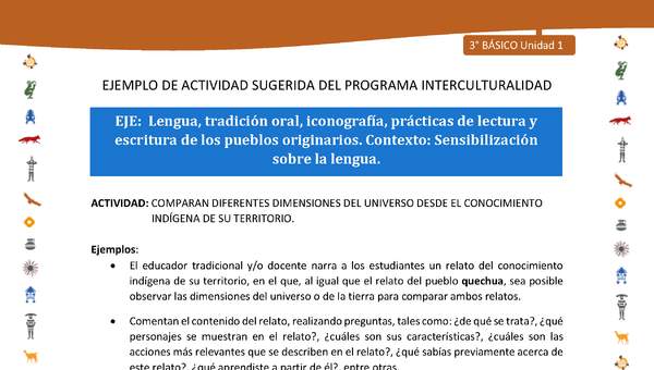 Comparan diferentes dimensiones del universo desde el conocimiento indígena de su territorio