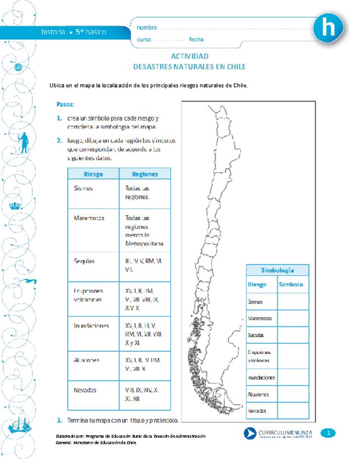 Desastres Naturales en Chile