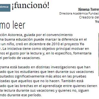 Iniciativa "Yo amo leer"