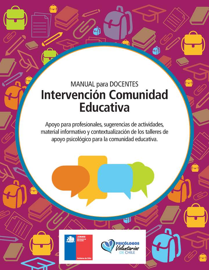 Manual para Docentes Intervención Comunidad Educativa