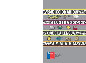 Diccionario ilustrado de la lengua Aymara