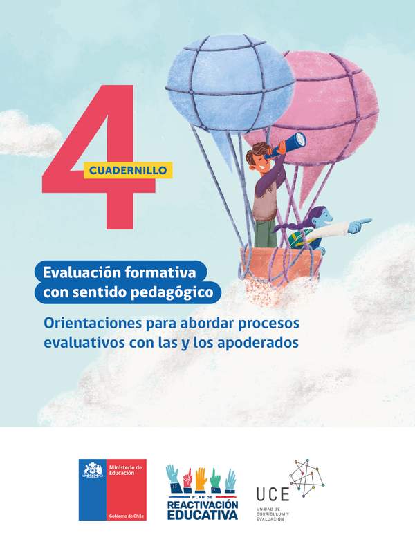 Cuadernillo 4: Orientaciones para abordar procesos evaluativos con las y los apoderados