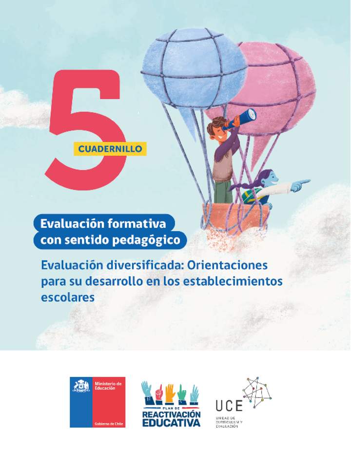 Cuadernillo 5: Evaluación diversificada: Orientaciones para su desarrollo en los establecimientos escolares