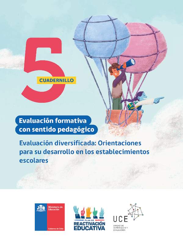 Cuadernillo 5: Evaluación diversificada: Orientaciones para su desarrollo en los establecimientos escolares