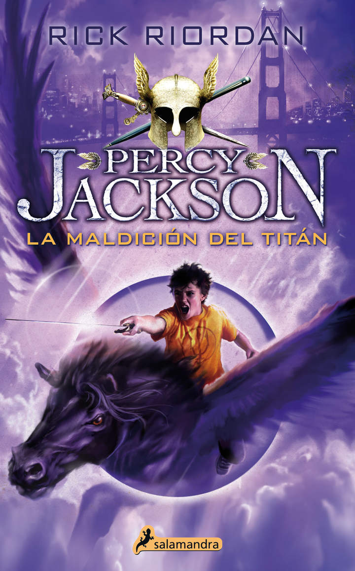 La maldición del titán Percy Jackson y los dioses del Olimpo III