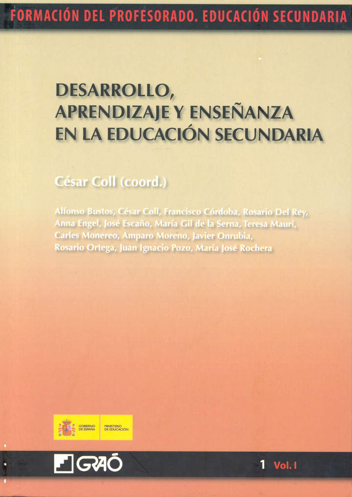 Desarrollo, aprendizaje y enseñanza en la educación secundaria