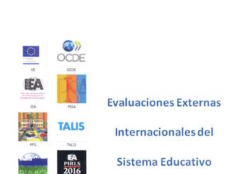 Evaluaciones externas internacionales del sistema educativo