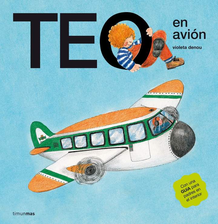 Teo en avión