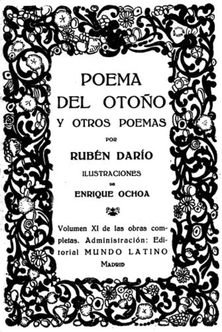 Poema del Otoño y otros poemas. Obras completas. Vol. XI