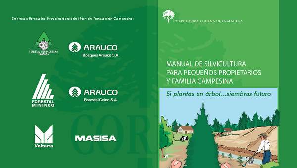 Manual de Silvicultura para pequeños productores y familia campesina