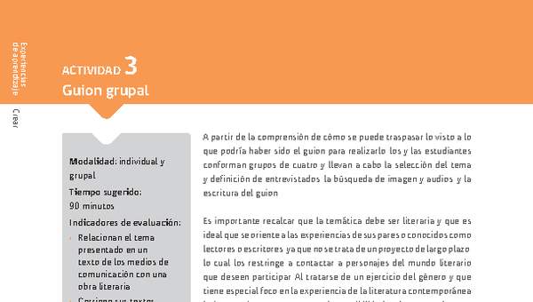 Unidad 1: Sobre la ausencia: exilio, migración e identidad (narrativa) -  Curriculum Nacional. MINEDUC. Chile.