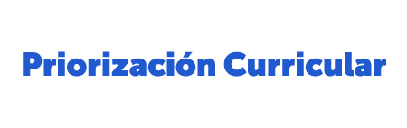 Actualización de la Priorización Curricular