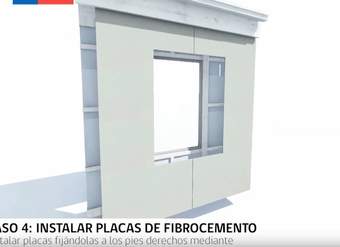 Aislación Térmica - Muro Exterior tabique de madera EIFS